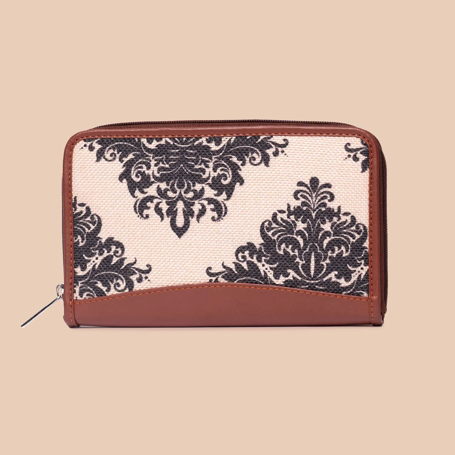 FloMotif & Mughal Motif - Chain Wallet Combo