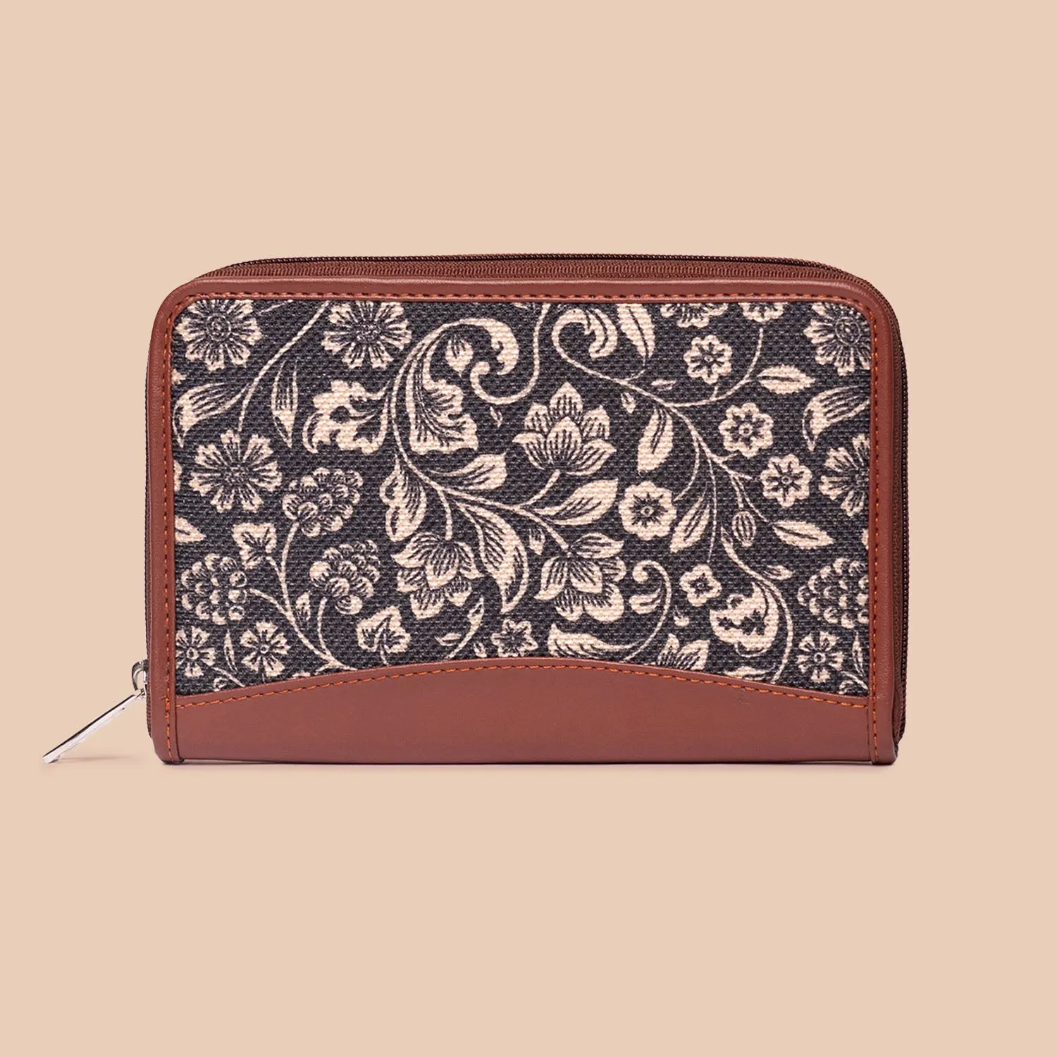 FloMotif & Mughal Motif - Chain Wallet Combo