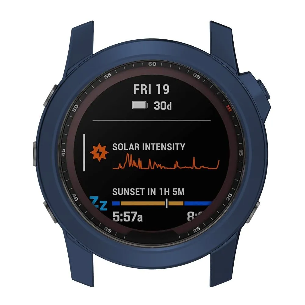 Garmin Fenix 7 / 7 Solar / 7 Sapphire Solar electroplating cover - Midnight Blue