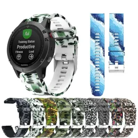 Garmin Forerunner 955 Silicone Pattern Watch Straps