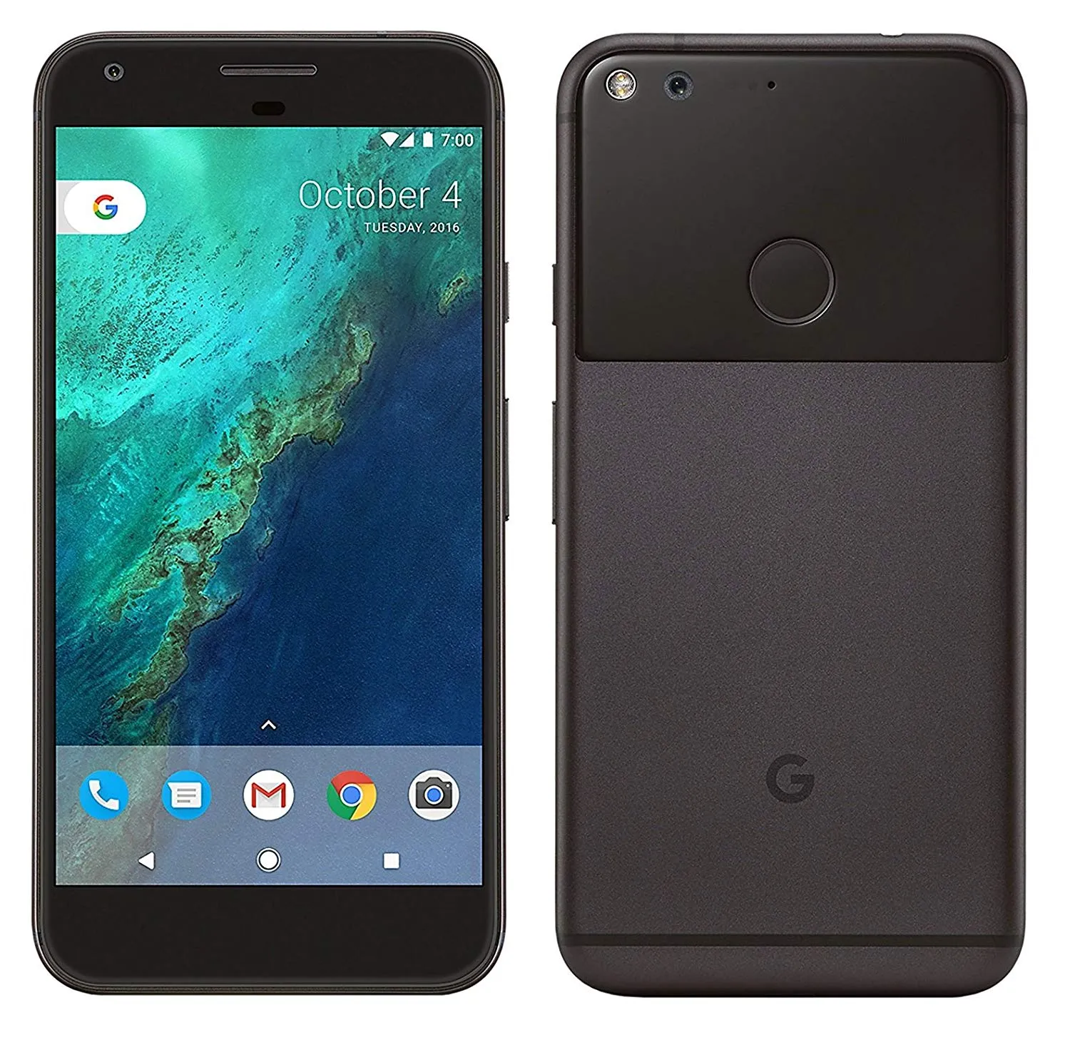 Google Pixel 1st Gen 32GB Factory Unlocked GSM/CDMA Smartphone for AT&T   T-Mobile   Verizon Wireless   Sprint (Quite Black)