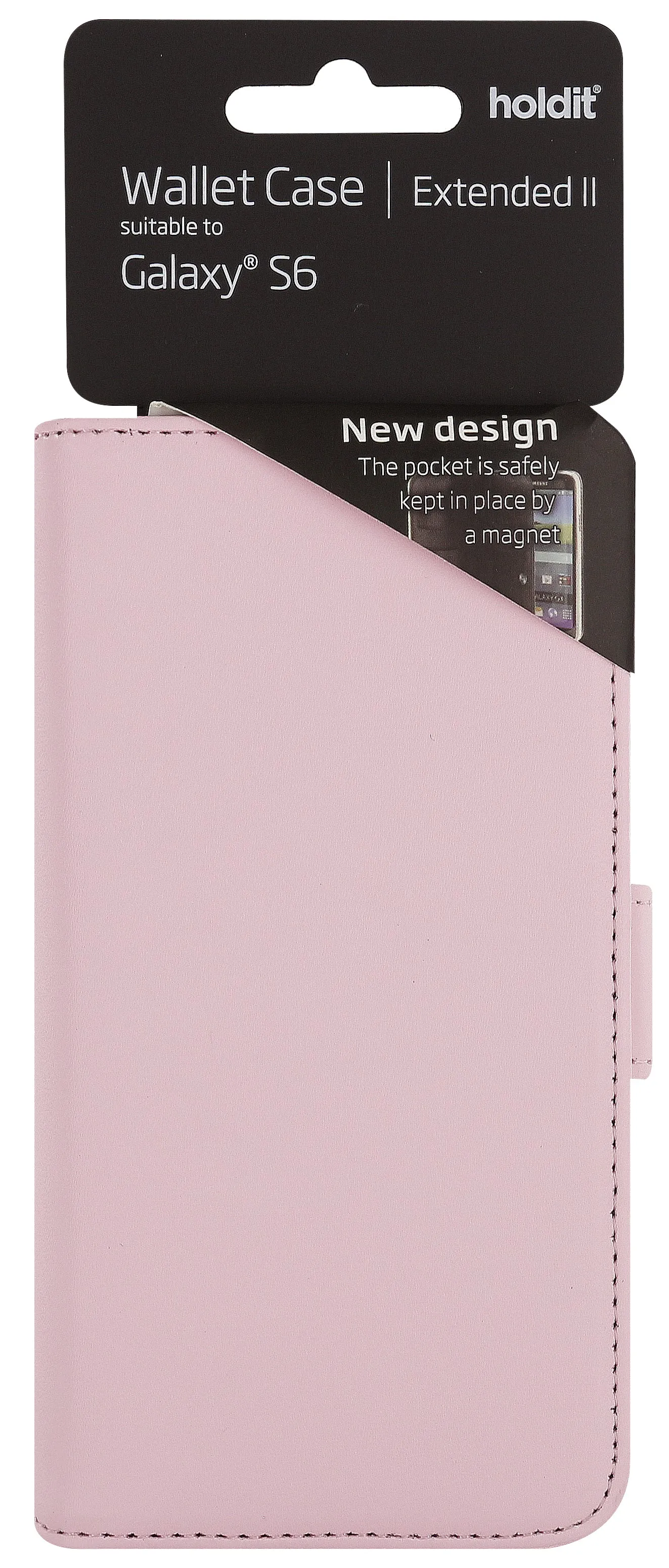 Holdit Wallet Case Extended II for Galaxy S6 - Pastel Series (6 Card Pockets)