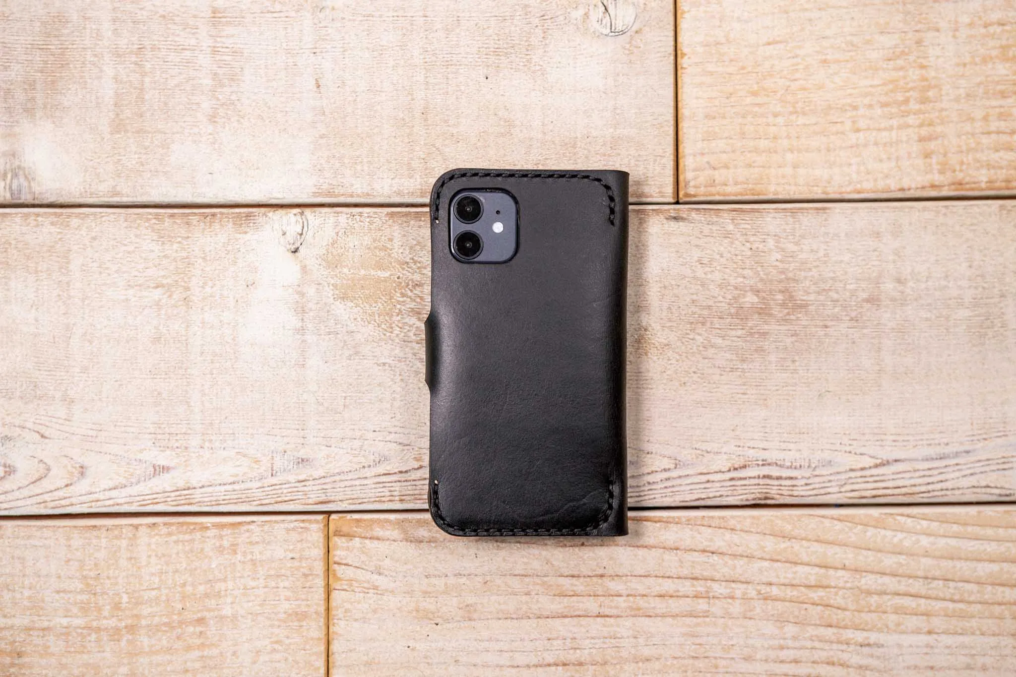 iPhone 12 Wallet Case | Black