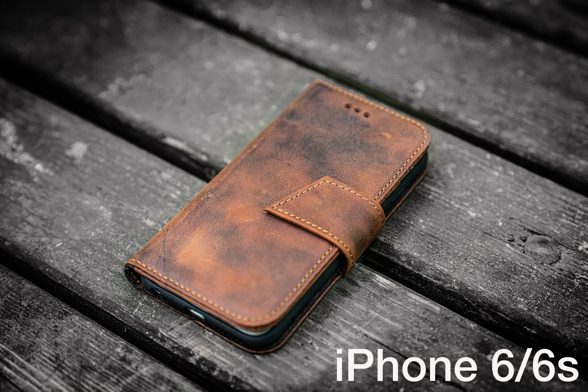 iPhone 6/6s Leather Wallet Case - No.02