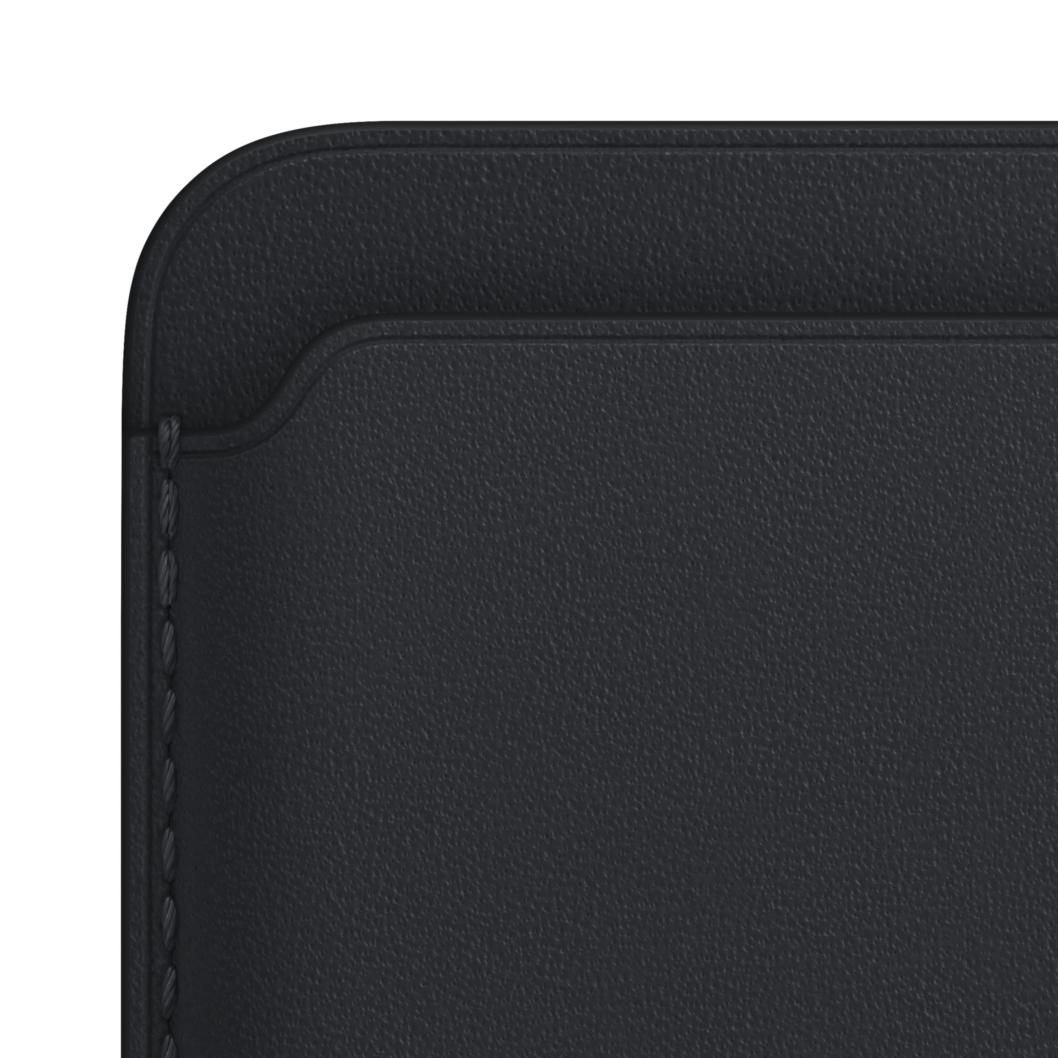 iPhone Leather Wallet with MagSafe - Midnight