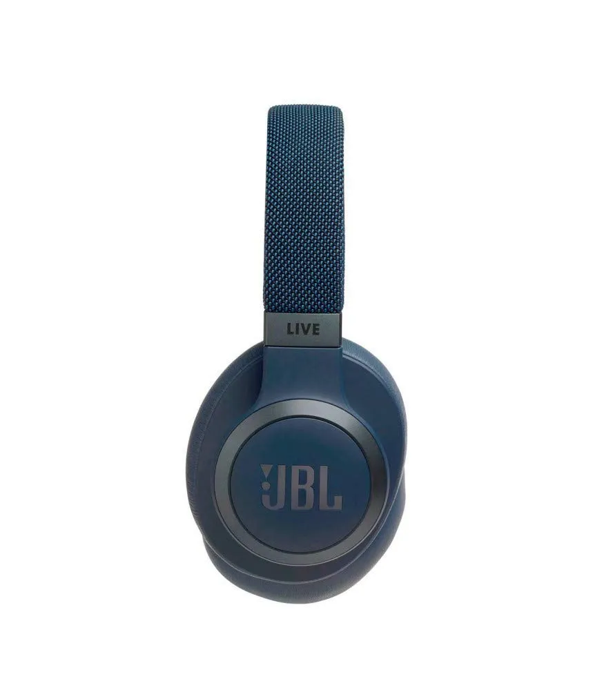 JBL LIVE660NC - Wireless Over-Ear Noise Cancelling Headphones with Long Lasting Battery and Voice Assistant - Blue JBLLIVE660NCBLU