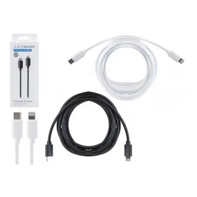 Juice Bank USB-C - Lightning Charging Cable 3M Assorted