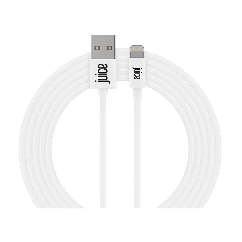 Juice JUI-CABLE-LIGHT-3M-RND-WHT lightning cable White