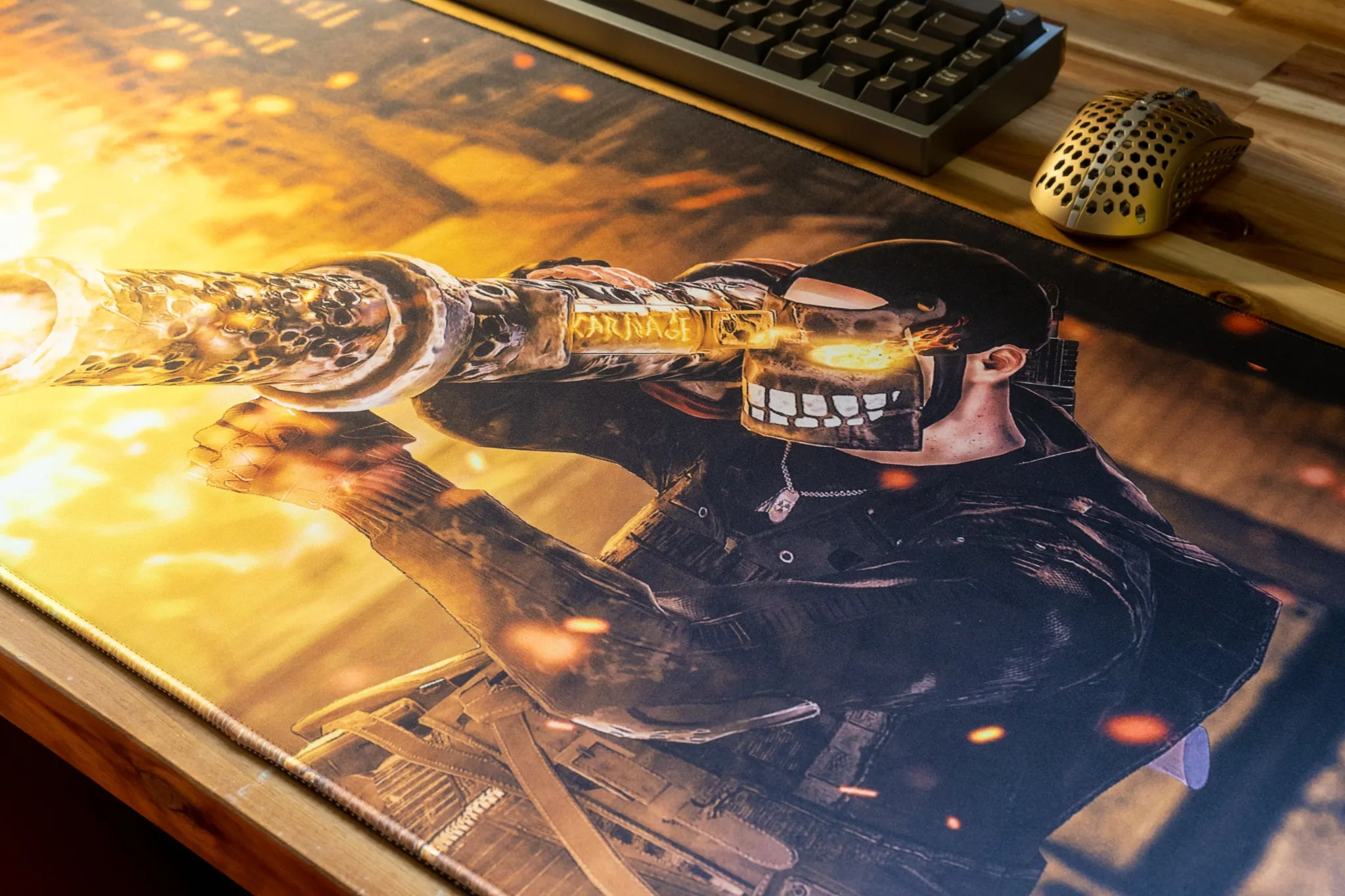 Limited Edition - "iGxCarnage" Content Creator Collaboration Rust XL Mousepad