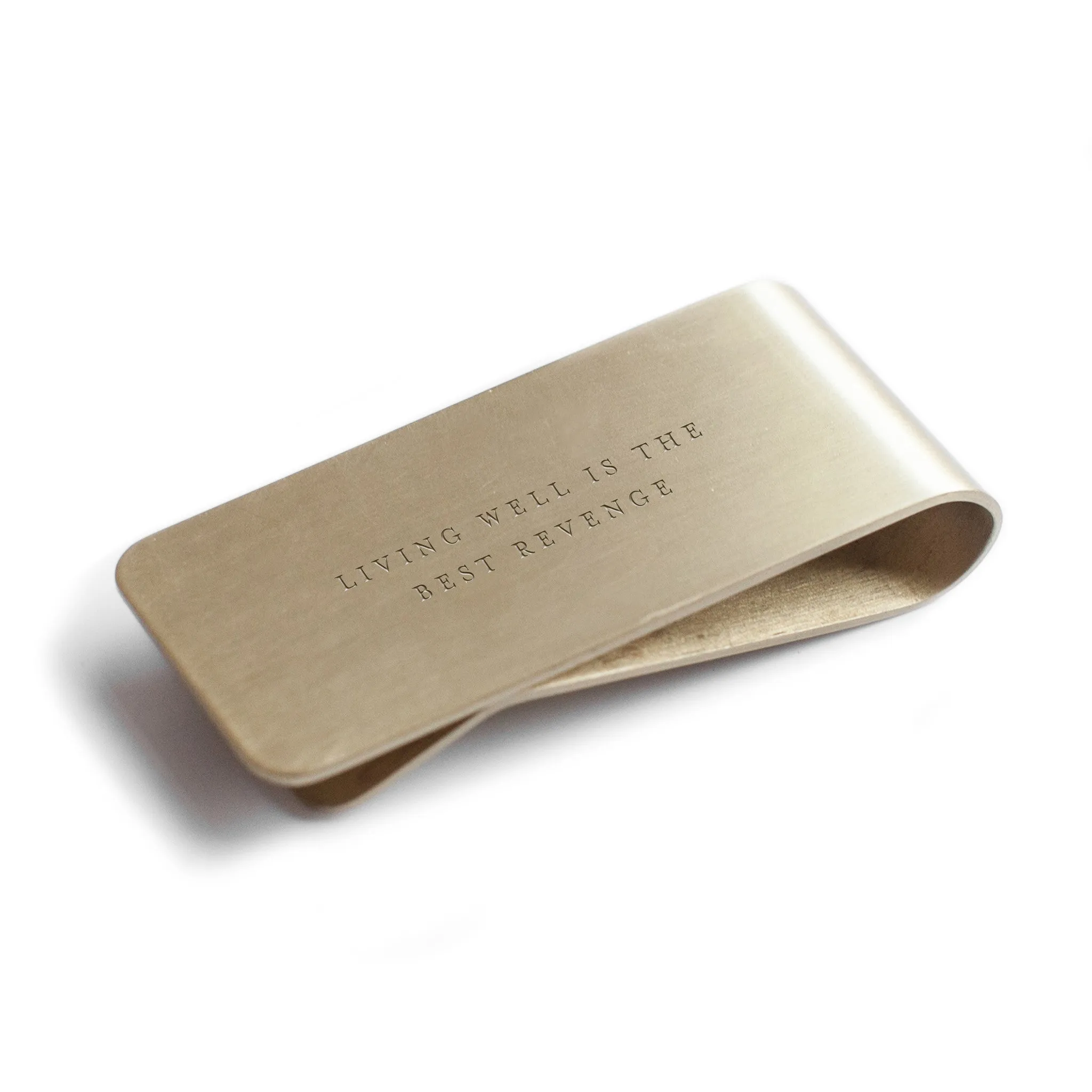 Living Well Money Clip