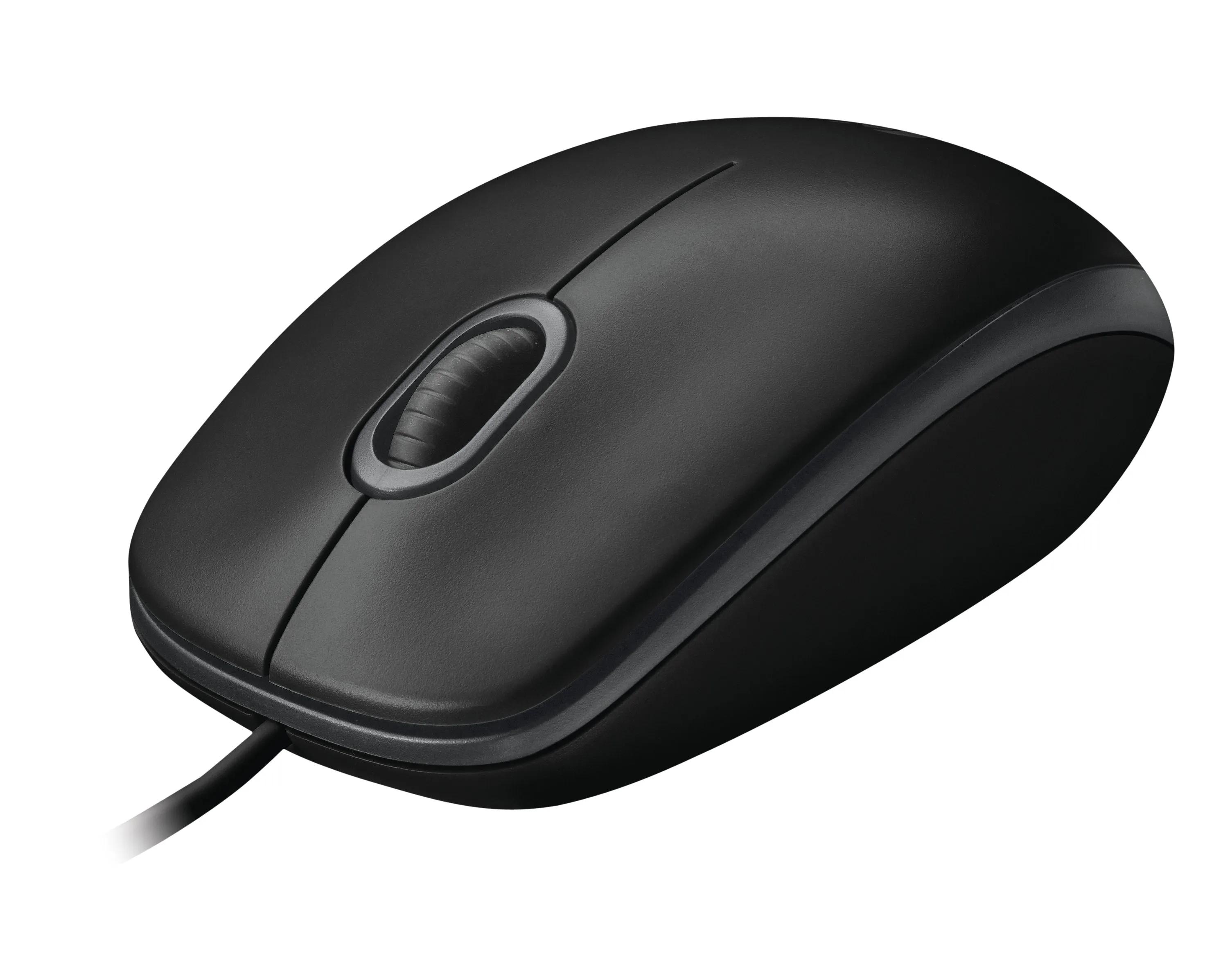 Logitech B100 Wired Mouse Usb Type-A Optical 1000 Dpi Black