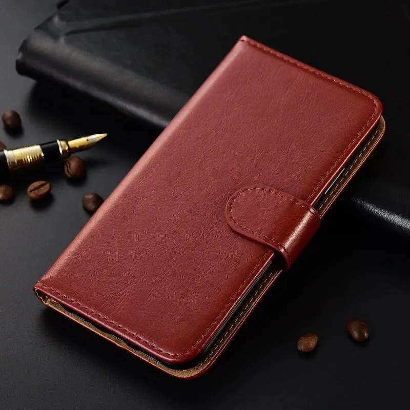 Luxury TPU wallet case for Xiaomi Redmi Go PU Leather Special Flip  With Card Pocket Phone Cover,Kickstand case