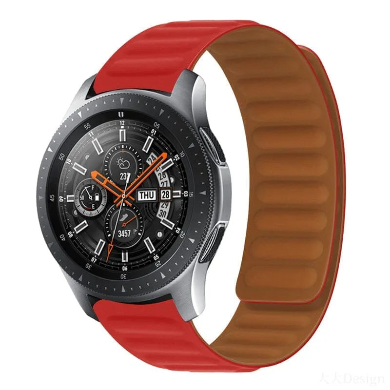 Magnetic Silicone Watch Straps Compatible with the Polar 20mm Range