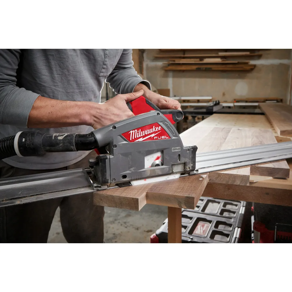 Milwaukee M18 Fuel 6-1/2" Plunge Track Saw Kit