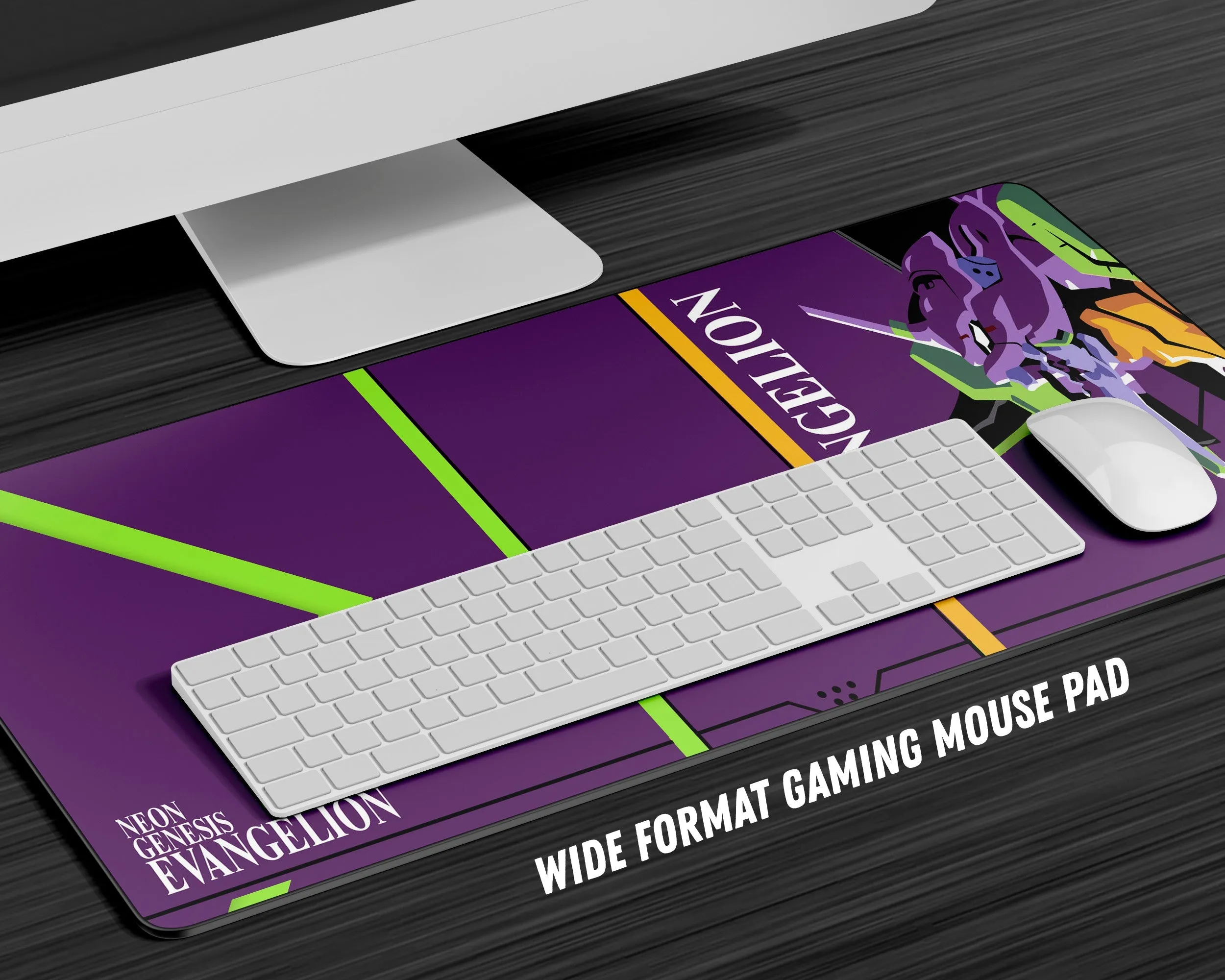 Neon Genesis Evangelion Unit 1 Gaming Mouse Pad