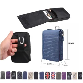 New Sports Wallet Mobile Phone Bag For Multi Phone Model Hook Loop Belt Pouch Holster Bag Pocket Outdoor Army Cover Case