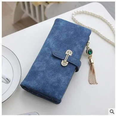 Nubuck Leather Women Wallets Female Fashion Zipper Small Wallet Women Short Coin Purse Holders Retro Wallet and Purses portfolio