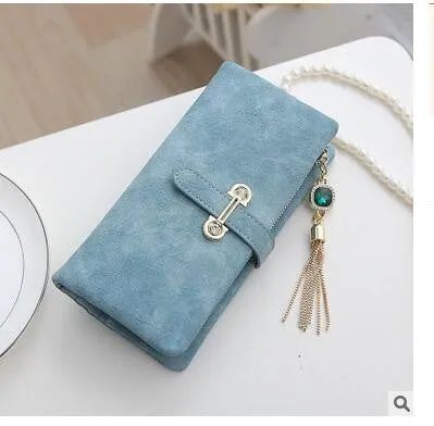 Nubuck Leather Women Wallets Female Fashion Zipper Small Wallet Women Short Coin Purse Holders Retro Wallet and Purses portfolio