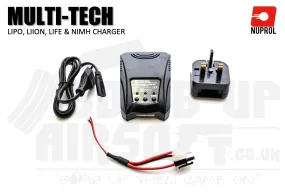 Nuprol Multi Tech Li-Ion, LiPo, LiFe, NiMH Charger - NPC-10