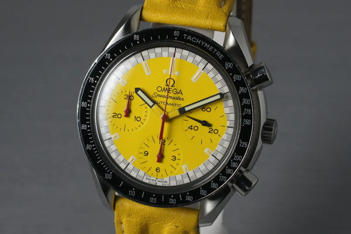 Omega Speedmaster Yellow ‘Michael Shumacher’ Dial  3816