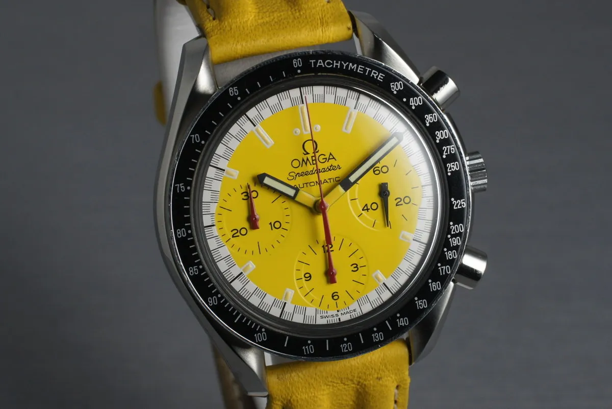 Omega Speedmaster Yellow ‘Michael Shumacher’ Dial  3816