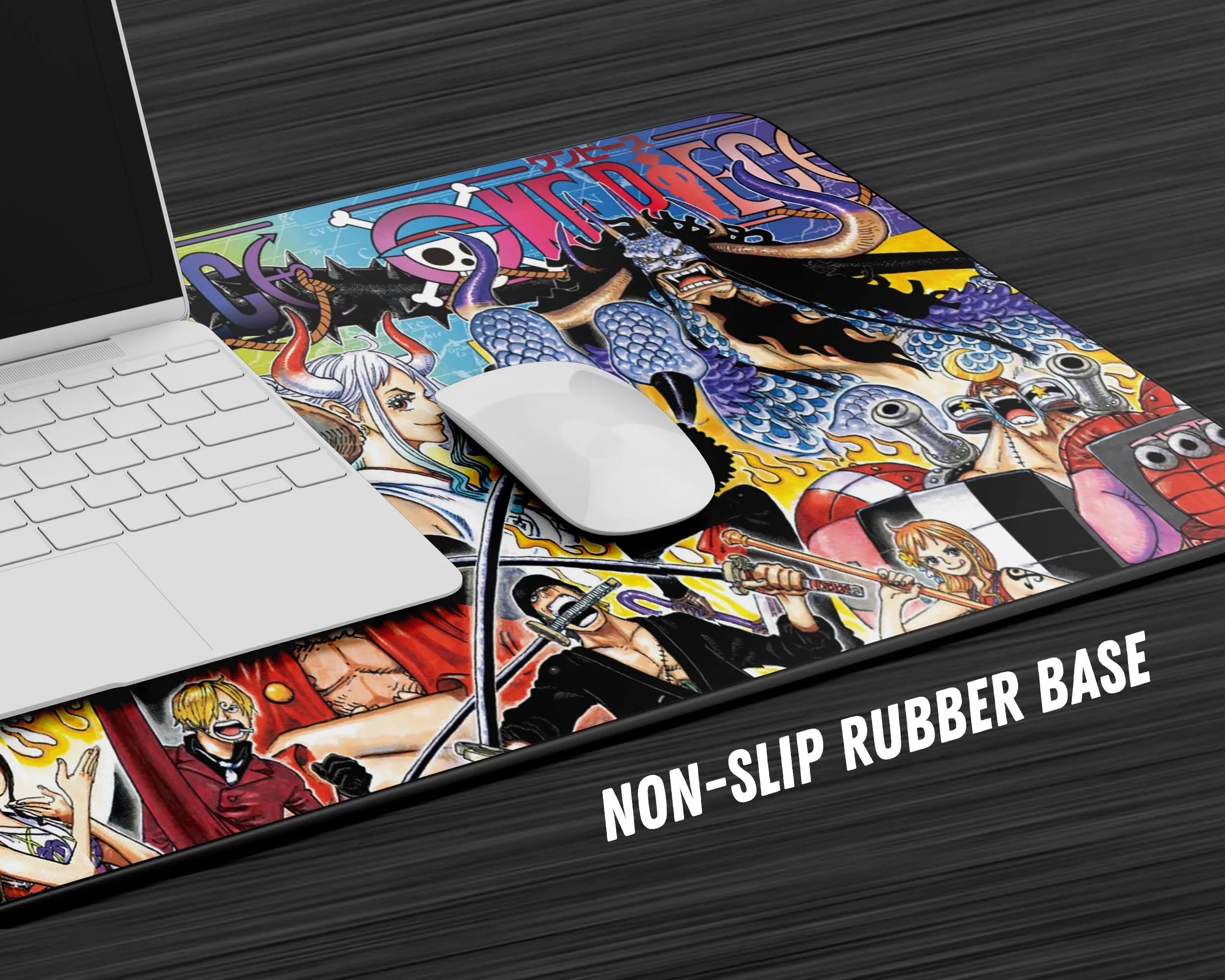 One Piece Gang Manga Collage Gaming Mouse Pad