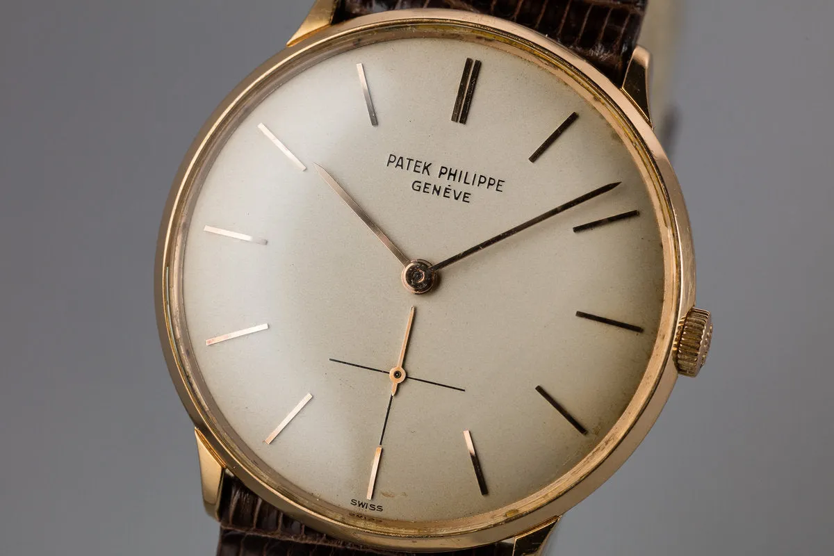 Patek Philippe 18K YG Calatrava 2573