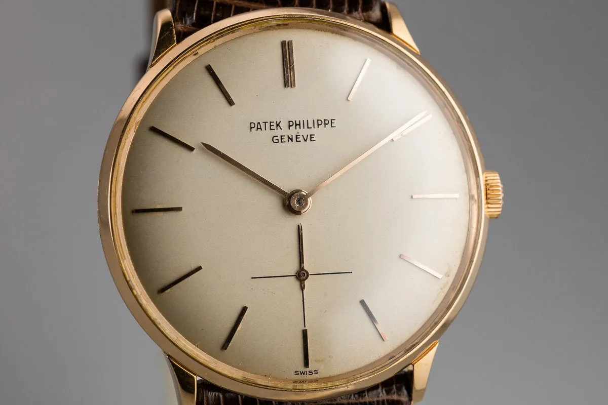 Patek Philippe 18K YG Calatrava 2573