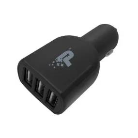 Patriot Memory Llc 22w 3-port Usb Car Charger (pccusb3p-bk)