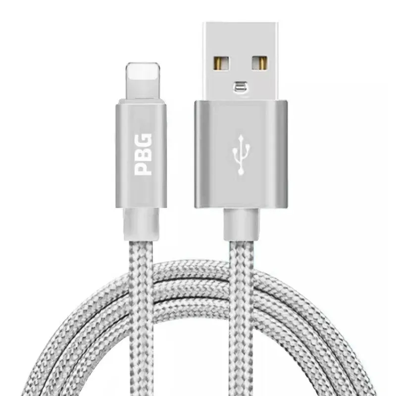 PBG 10FT XL Best iPhone Charger Cable - Durable & Fast Charging (Multicolor)