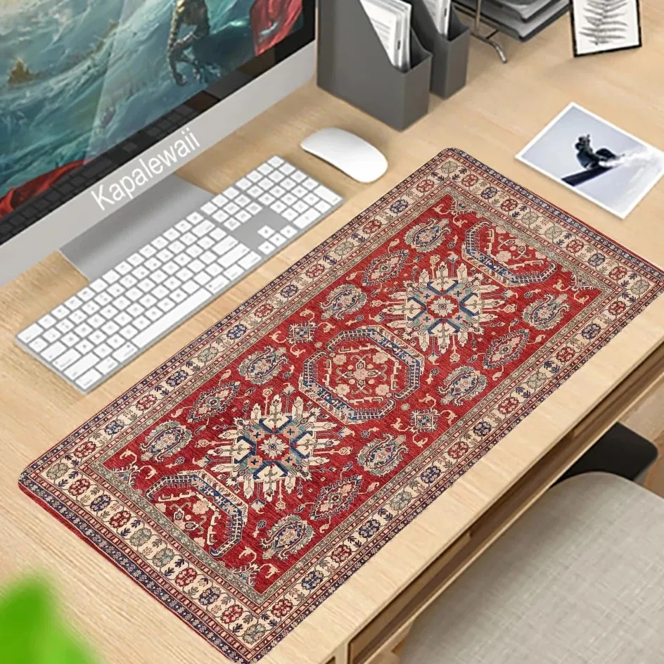 Persian Carpet Custom Large Xxl Mouse Pad Keyboards Rubber Gaming Mousepad Desk Mat For Game Player Desktop Computer Laptop Mat