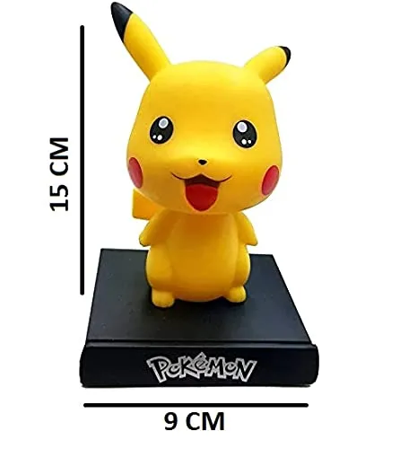 Pikachu Bobblehead with Mobile Holder | Eyes Open Design