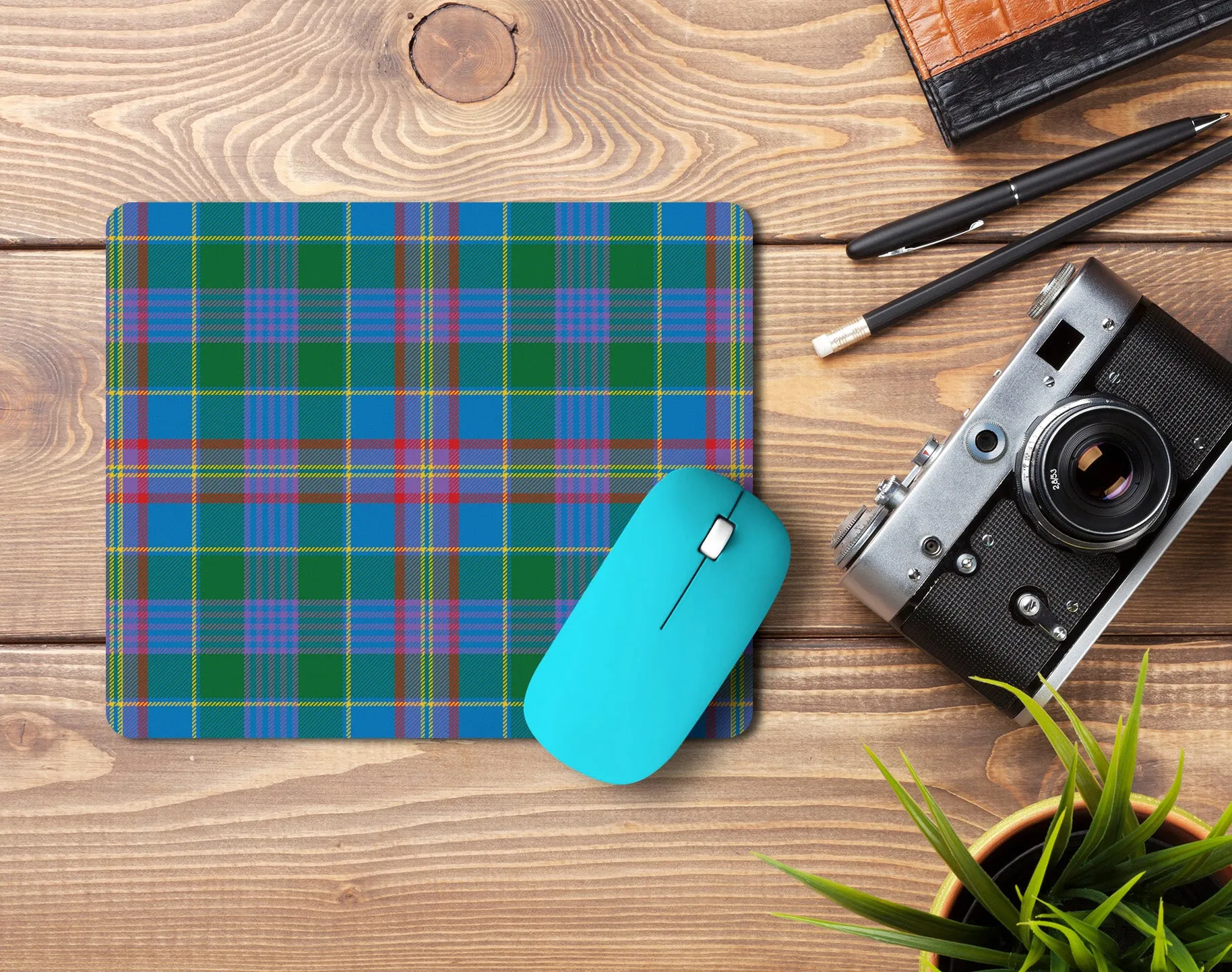 Pitcairn Tartan Mouse Pad