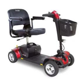 Pride Mobility Go-Go Sport 4-Wheel S74 Mobility Scooter w/ Red & Blue Shrouds