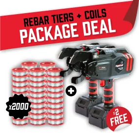 Rapid Tool Package Deal FREE 2x RT-60A Rebar Tiers   2,000 Coils