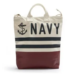 Red Canoe - Navy Tote | U-BAG-NAVYTOTE-SE