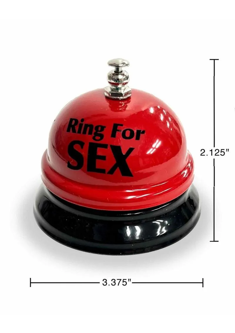 Ring The Bell For Sex Desk Bell