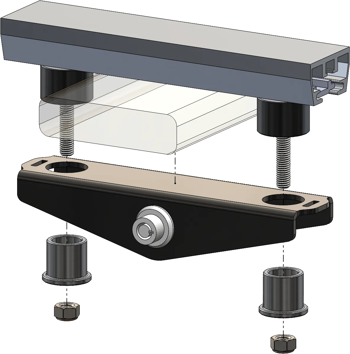 Roof Top Tent Locking Mount