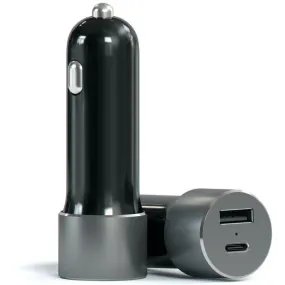 Satechi 72W USB-C and USB-A Car Charger (Space Grey)