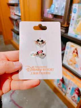 SHDL - Mickey & Minnie Mouse Rings Set