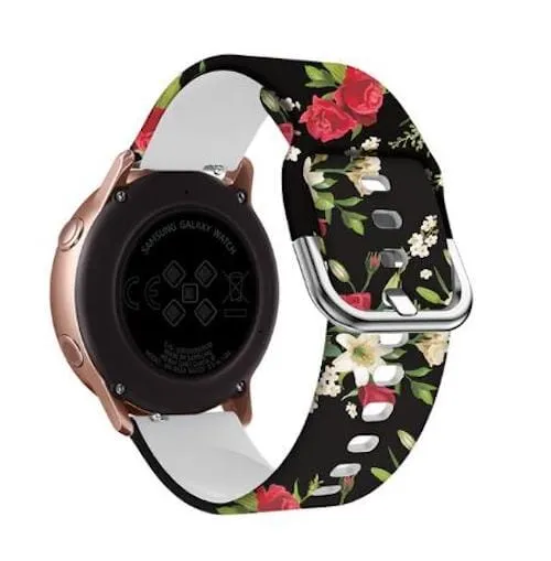 Silicone Pattern Watch Straps compatible with the Google Pixel Watch