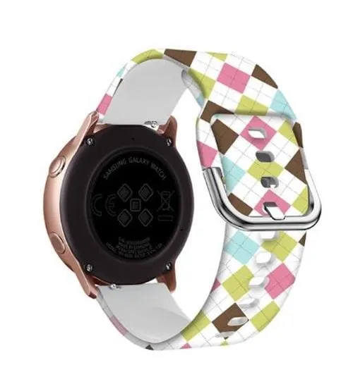 Silicone Pattern Watch Straps compatible with the Google Pixel Watch