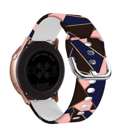 Silicone Pattern Watch Straps compatible with the Google Pixel Watch