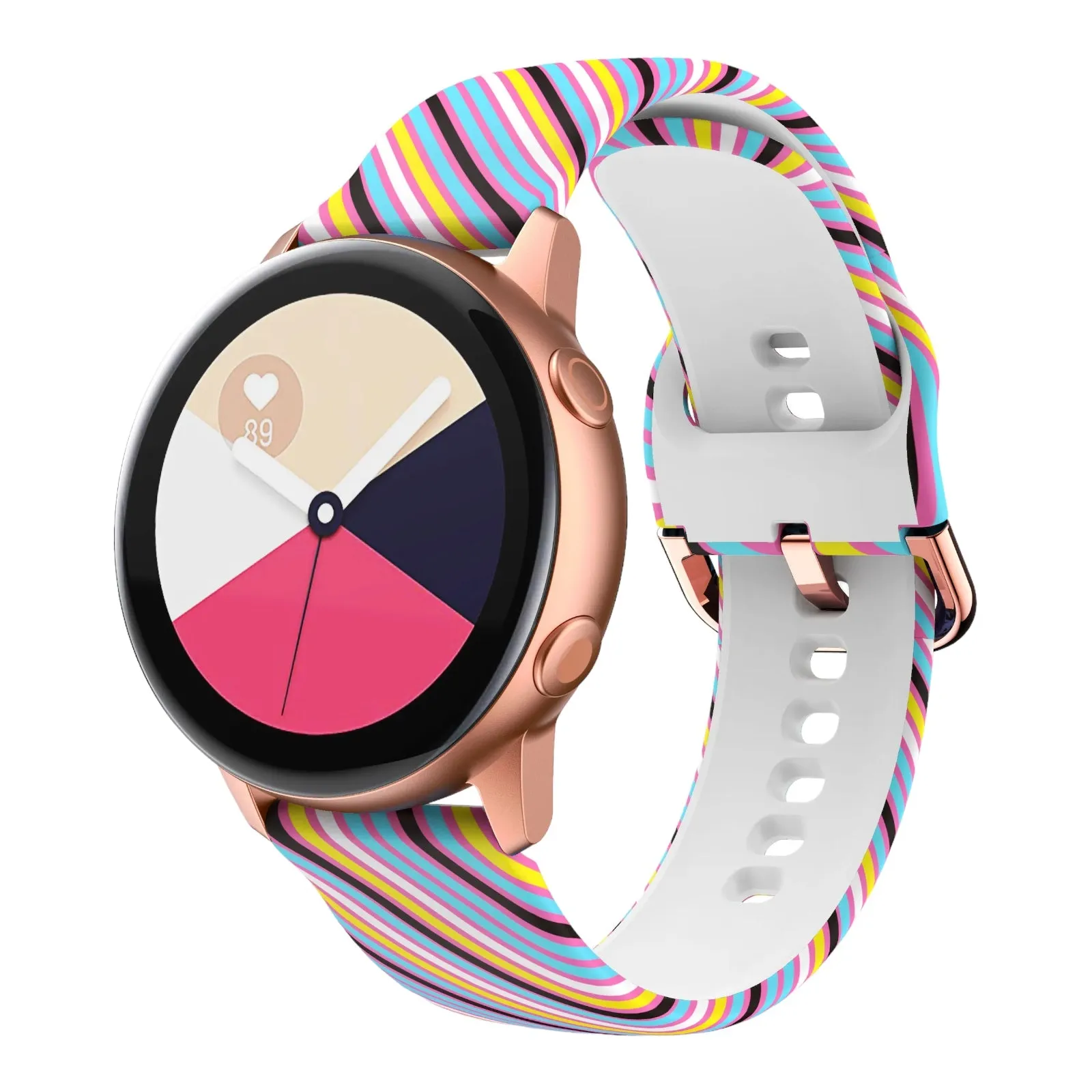 Silicone Pattern Watch Straps compatible with the Google Pixel Watch