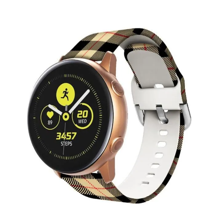 Silicone Pattern Watch Straps compatible with the Google Pixel Watch