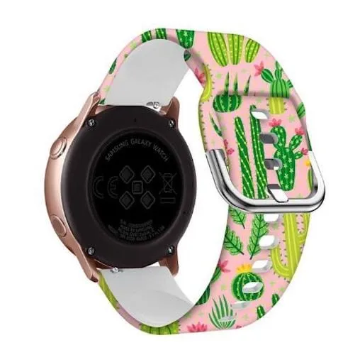 Silicone Pattern Watch Straps compatible with the Google Pixel Watch