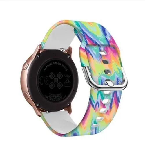 Silicone Pattern Watch Straps compatible with the Huawei Watch Fit 2