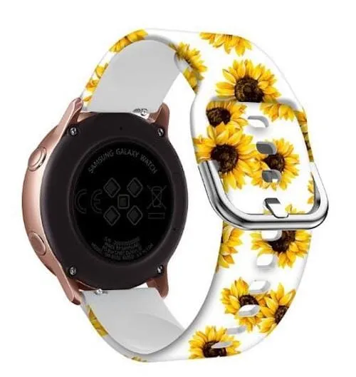 Silicone Pattern Watch Straps compatible with the Huawei Watch Fit 2