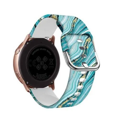 Silicone Pattern Watch Straps compatible with the Huawei Watch Fit 2