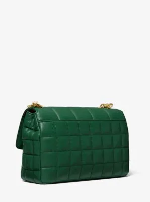 SoHo Extra-Large Quilted Leather Shoulder Bag